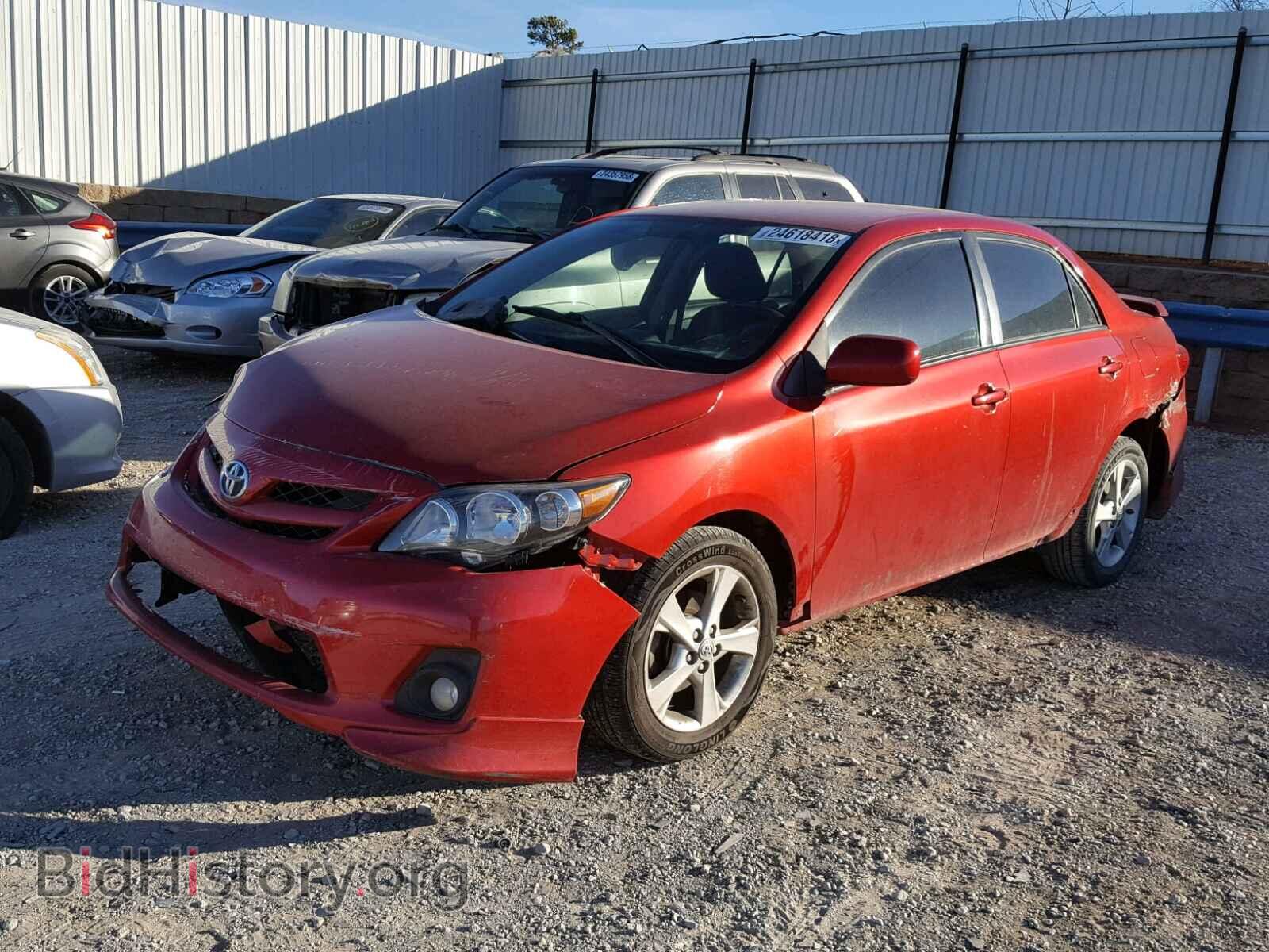 2013 TOYOTA COROLLA BA - VIN: 5YFBU4EE6DP186955 - Фото 2