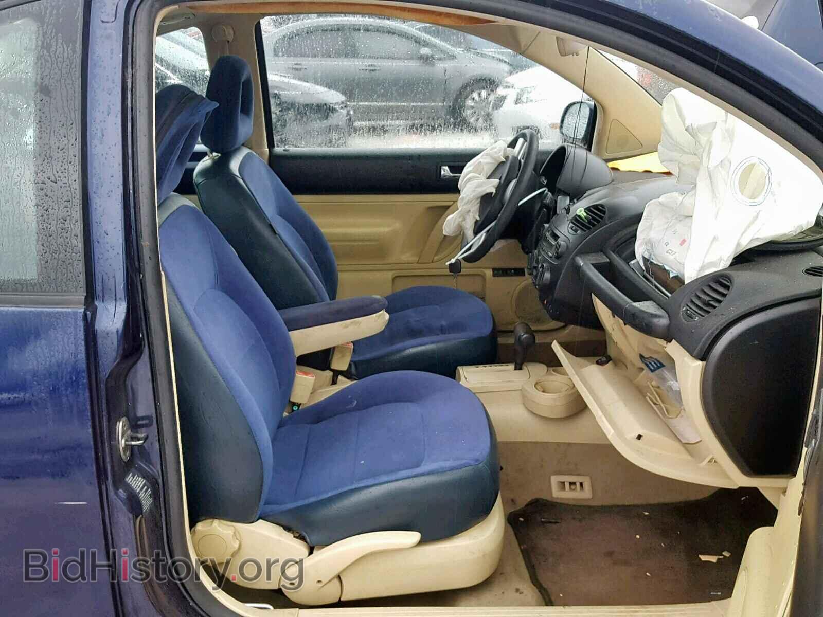 2002 VOLKSWAGEN BEETLE - VIN: 3VWCB21C12M433349 - Фото 5