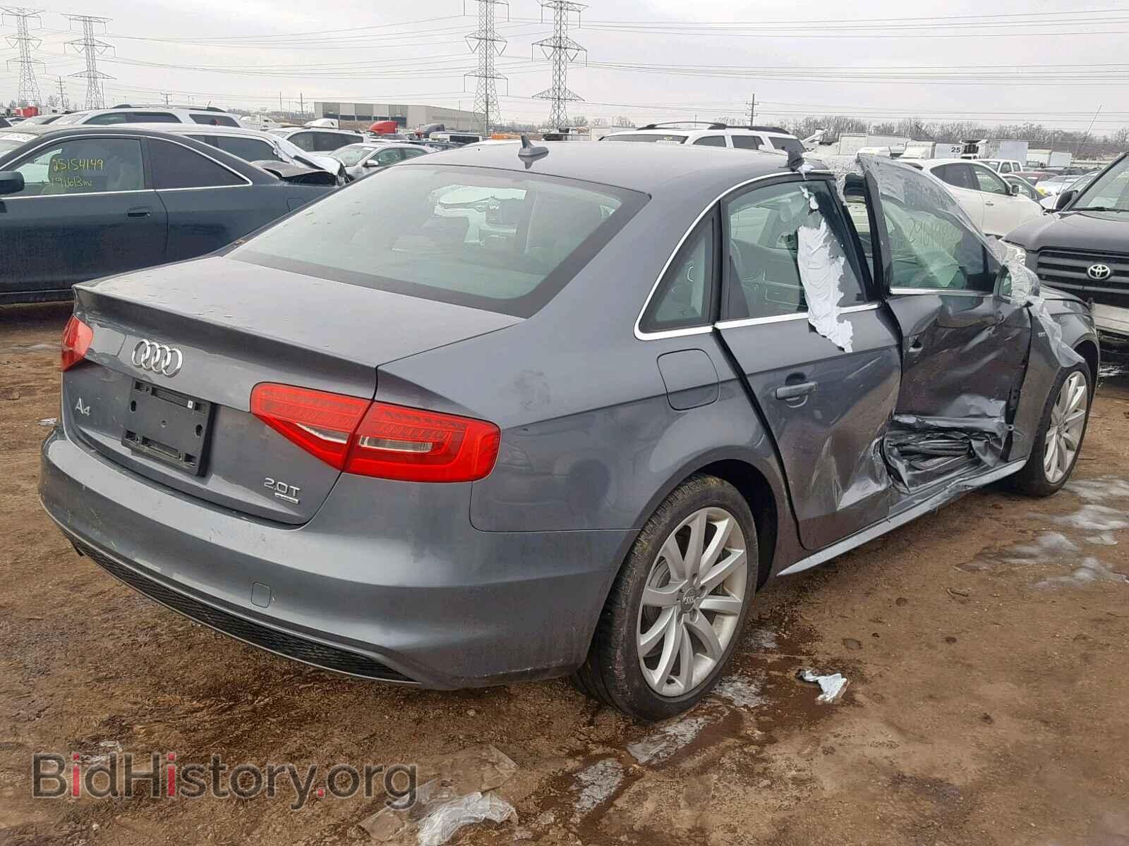 2014 AUDI A4 - VIN: WAUBFAFL5EA060918 - Photo 4