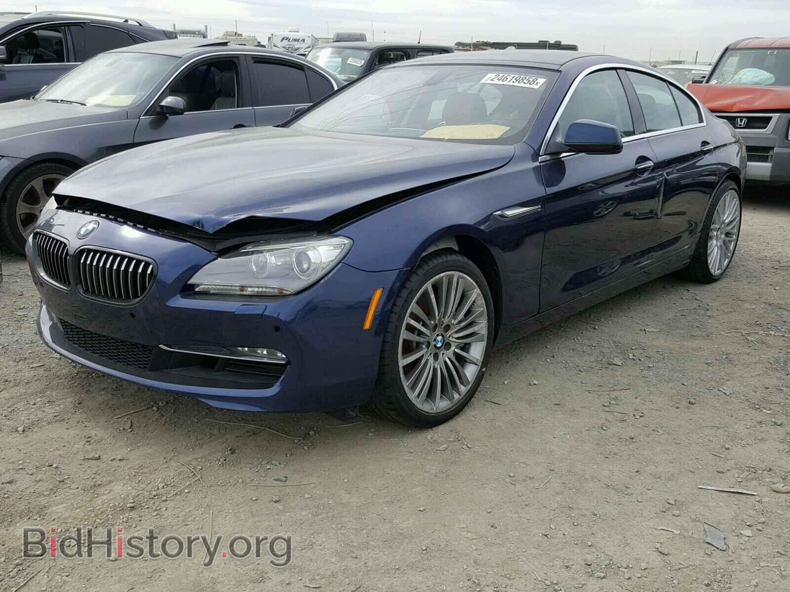 2014 BMW 6 SERIES - VIN: WBA6B2C57ED129096 - Фото 2