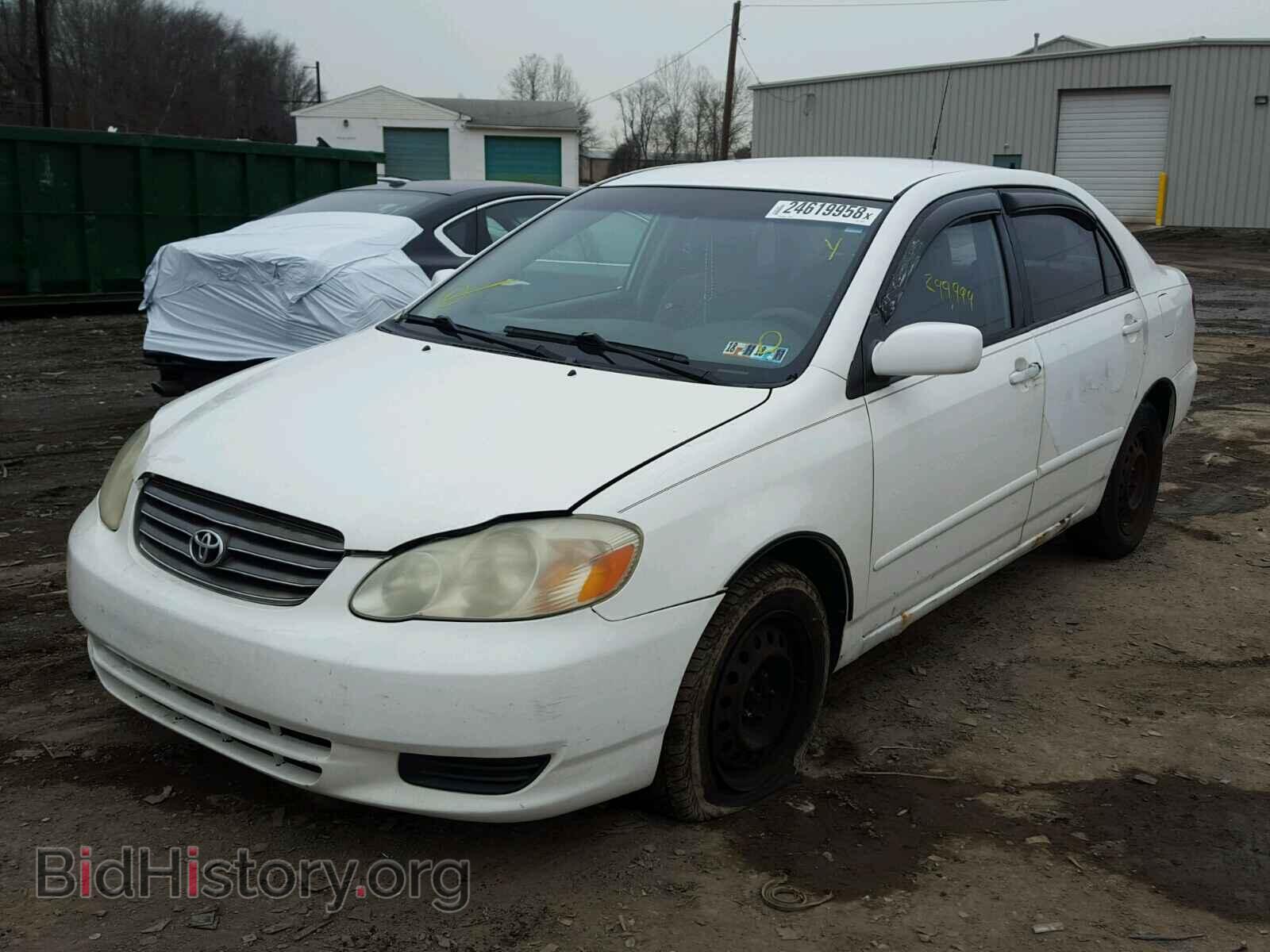 2003 TOYOTA COROLLA - VIN: JTDBR32E430050459 - Фото 2
