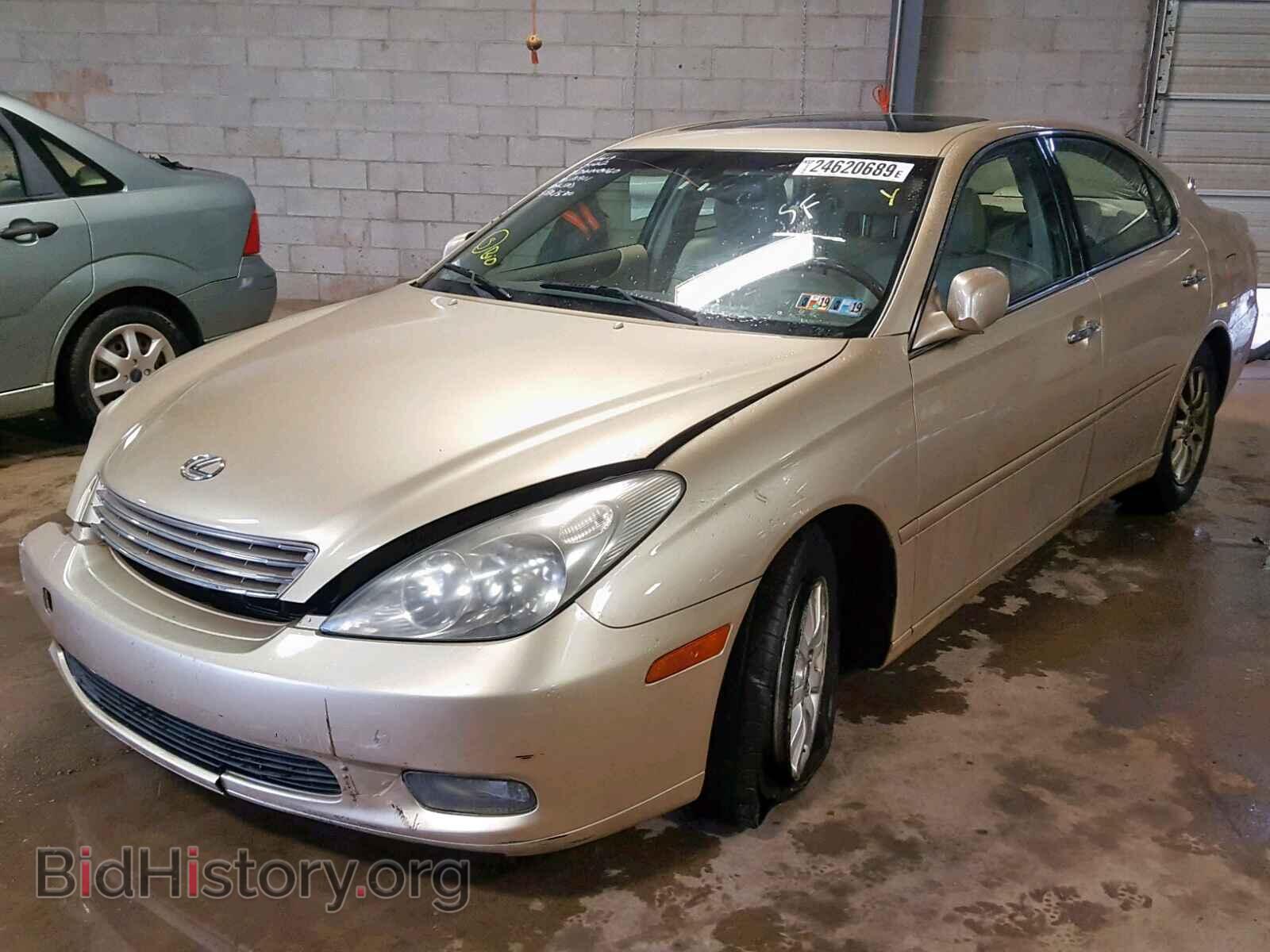 2002 LEXUS ES300 - VIN: JTHBF30G620069153 - Фото 2