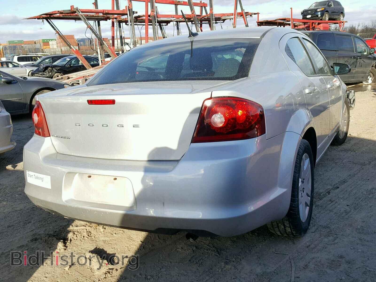 2012 DODGE AVENGER - VIN: 1C3CDZAB1CN253099 - Фото 4