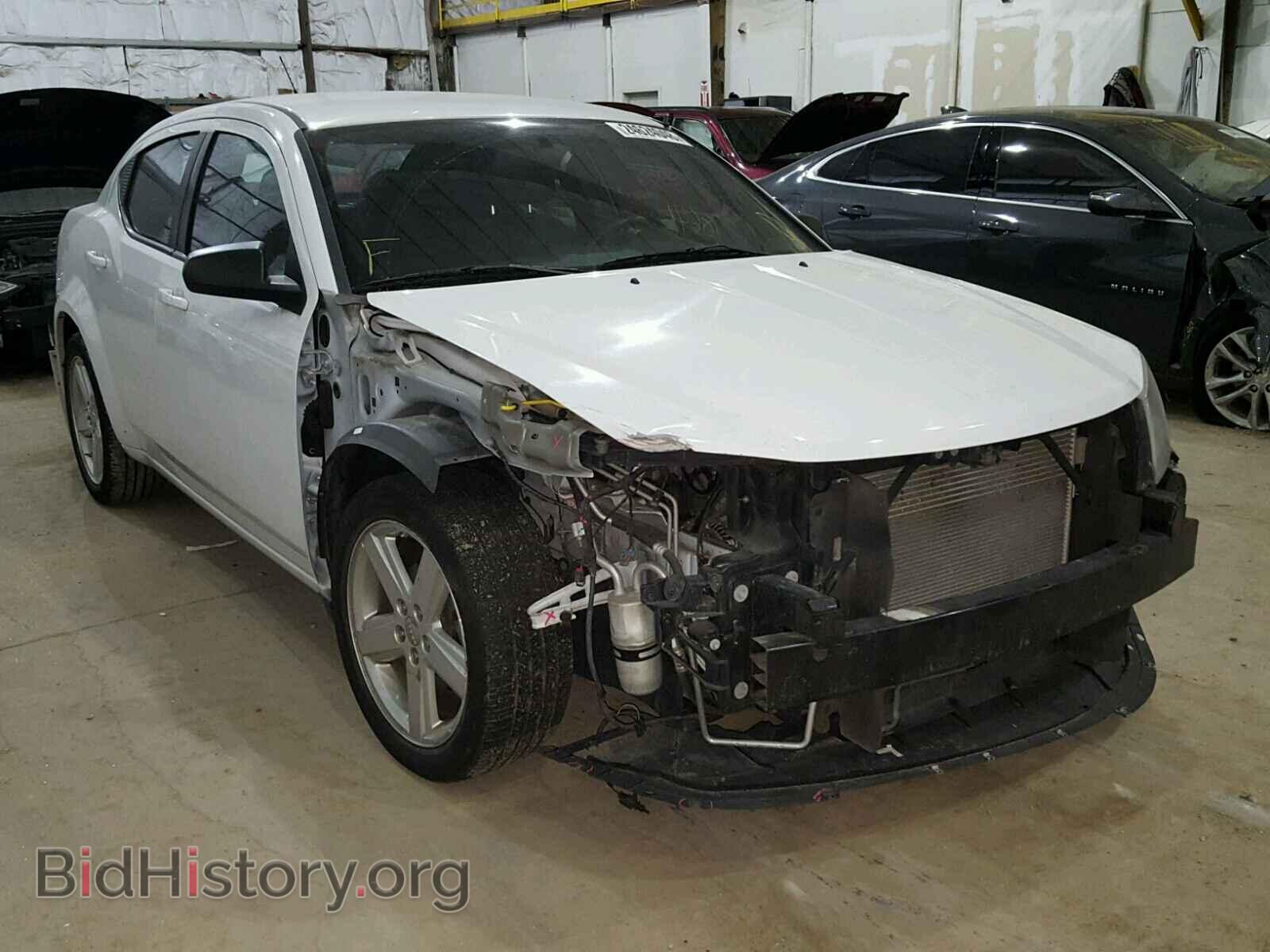 Фотография 1C3CDZAB2DN707202 - DODGE AVENGER 2013