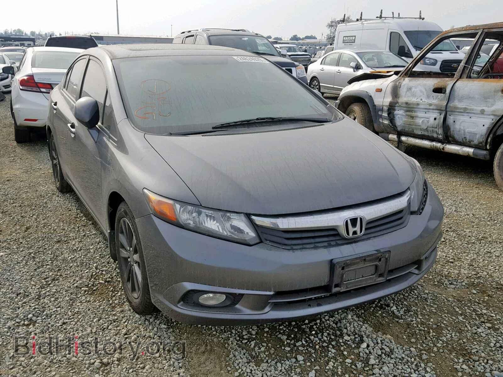 Photo 2HGFB2F81CH313511 - HONDA CIVIC 2012