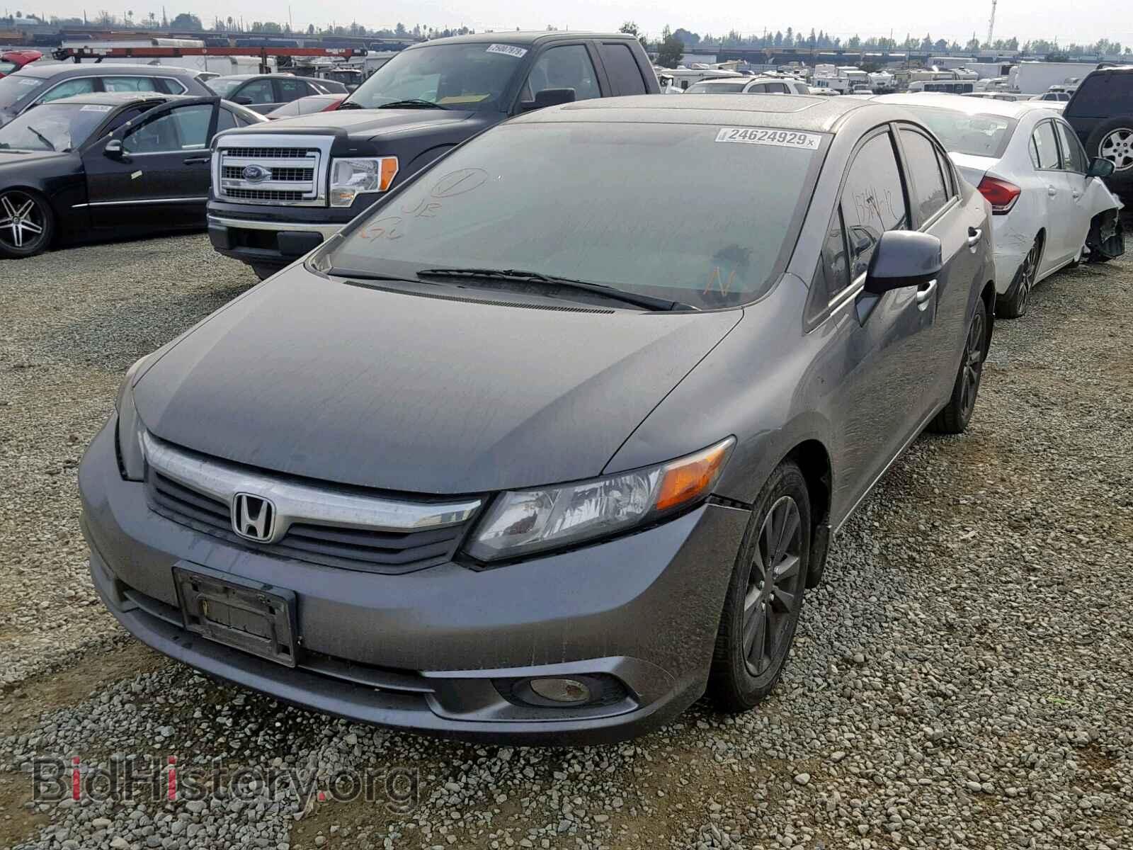 2012 HONDA CIVIC - VIN: 2HGFB2F81CH313511 - Фото 2