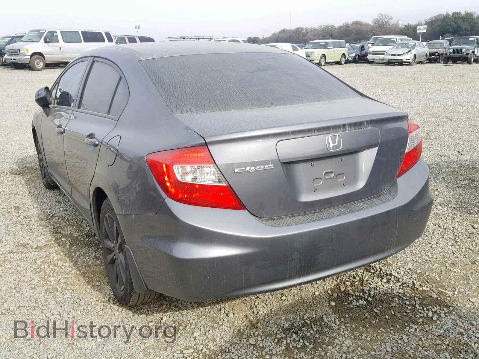 2012 HONDA CIVIC - VIN: 2HGFB2F81CH313511 - Фото 3