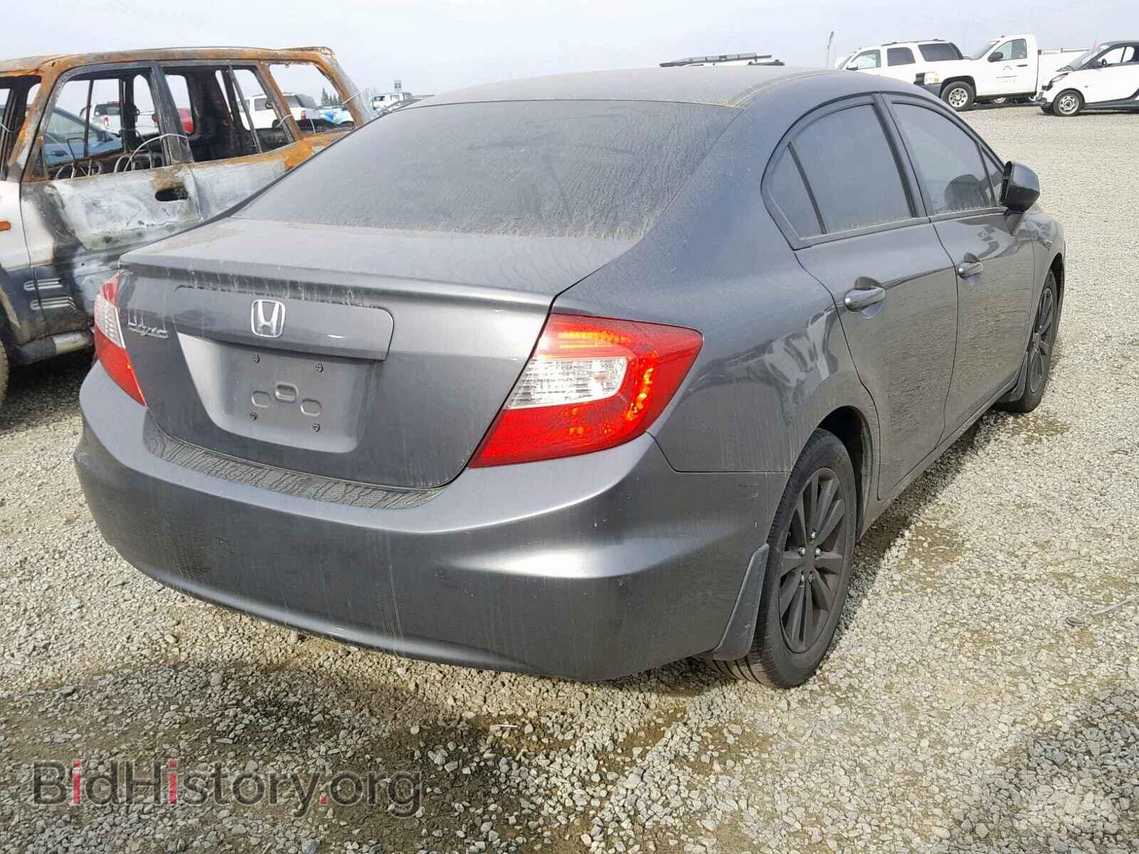 2012 HONDA CIVIC - VIN: 2HGFB2F81CH313511 - Фото 4