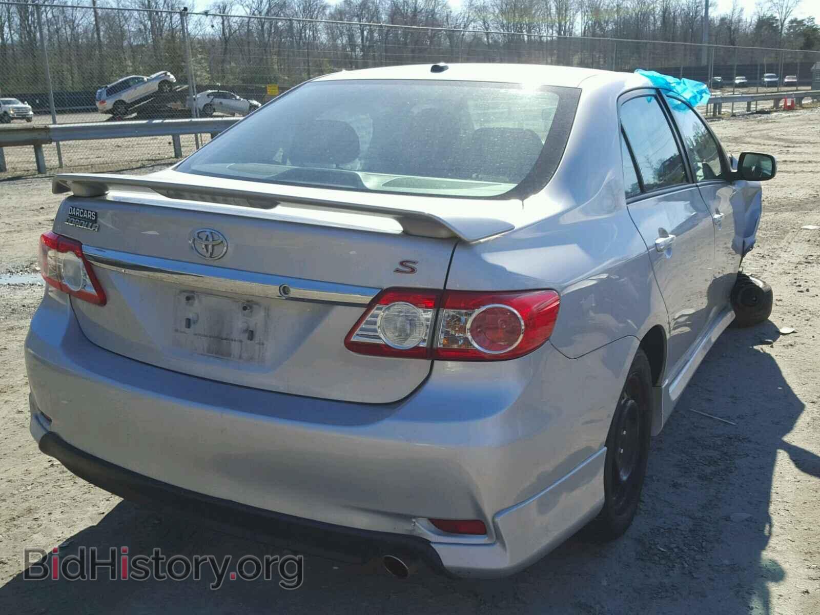 2011 TOYOTA COROLLA BA - VIN: 2T1BU4EE2BC613898 - Фото 4
