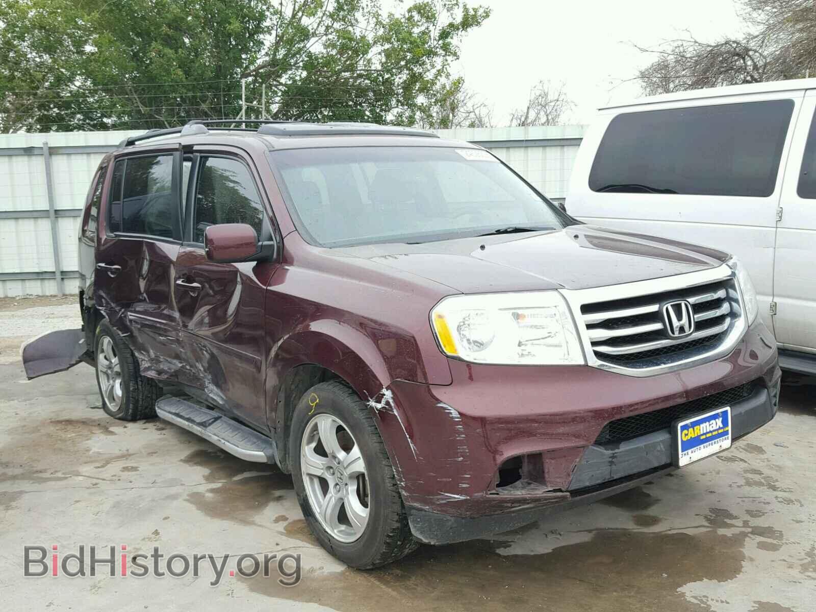 Фотография 5FNYF3H58CB018691 - HONDA PILOT 2012