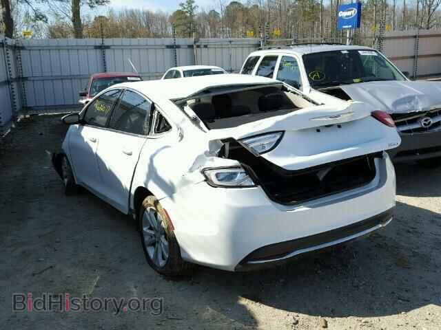 2016 CHRYSLER 200 - VIN: 1C3CCCAB1GN150741 - Фото 3