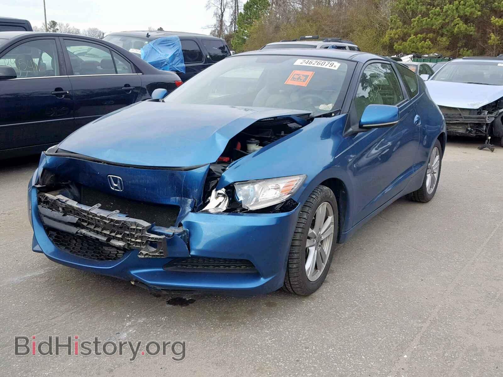 2012 HONDA CR-Z - VIN: JHMZF1D40CS001648 - Фото 2