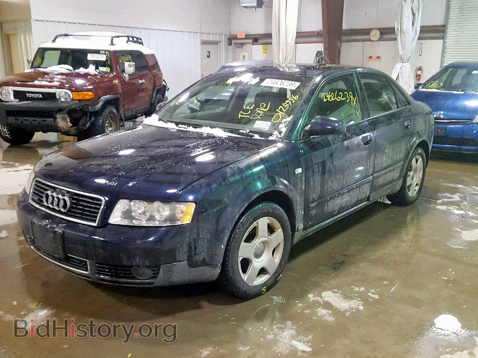 2002 AUDI A4 - VIN: WAULC68E52A247919 - Фото 2