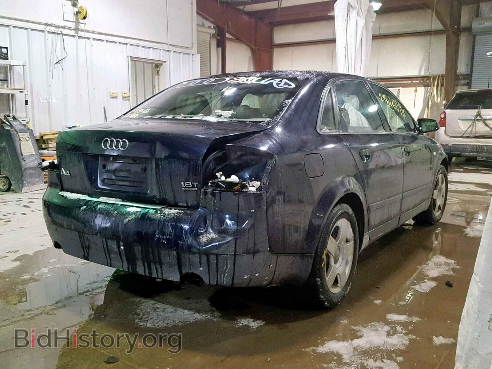 2002 AUDI A4 - VIN: WAULC68E52A247919 - Фото 4