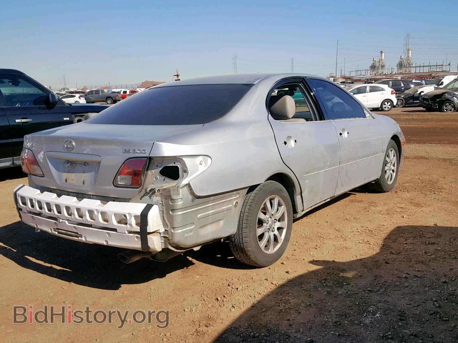 2002 LEXUS ES300 - VIN: JTHBF30G925032763 - Фото 4