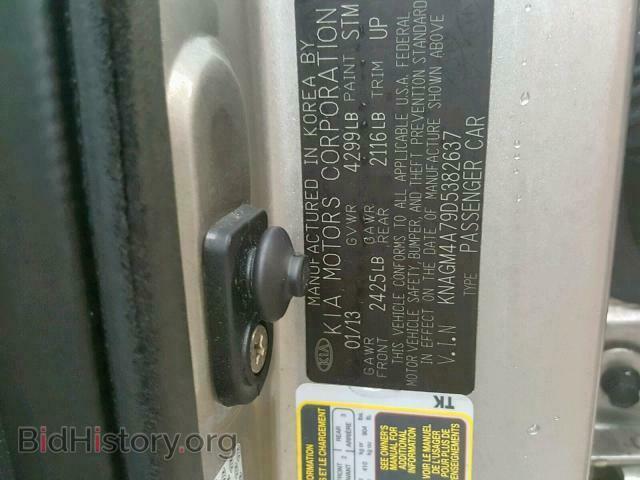 2013 KIA OPTIMA - VIN: KNAGM4A79D5382637 - Photo 10