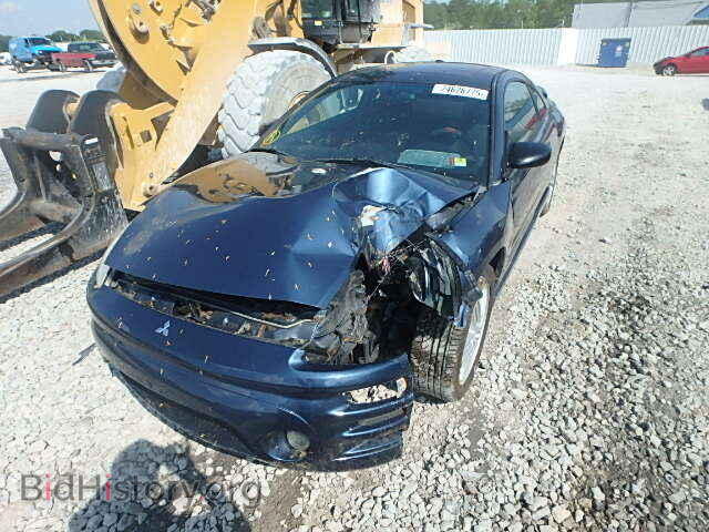 2004 MITSUBISHI ECLIPSE - VIN: 4A3AC84H64E049851 - Фото 2