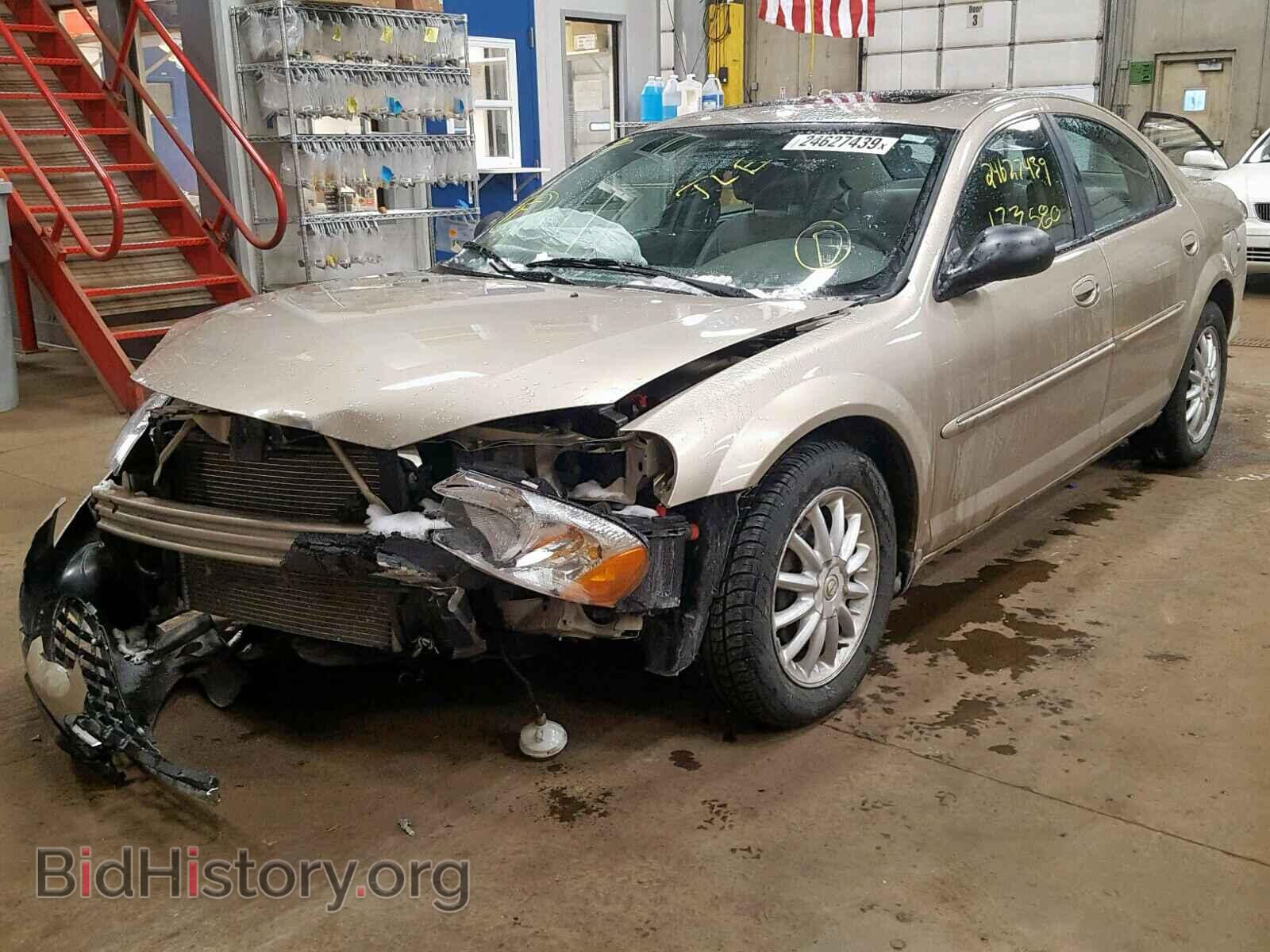 2003 CHRYSLER SEBRING - VIN: 1C3EL56R83N539669 - Фото 2