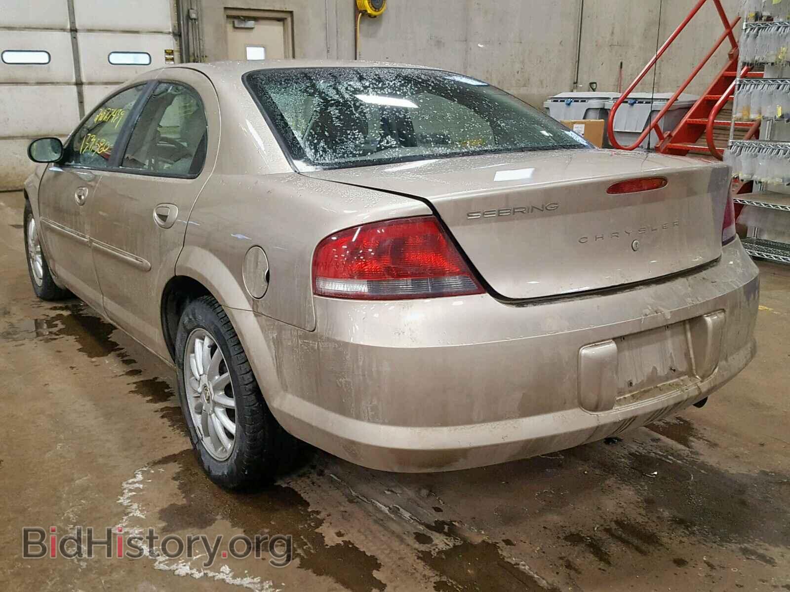 2003 CHRYSLER SEBRING - VIN: 1C3EL56R83N539669 - Фото 3