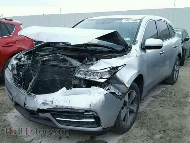 2014 ACURA MDX - VIN: 5FRYD3H2XEB020049 - Фото 2