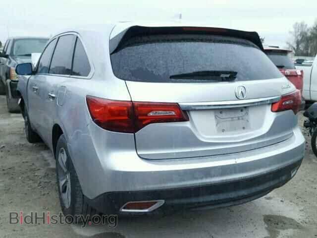 2014 ACURA MDX - VIN: 5FRYD3H2XEB020049 - Фото 3