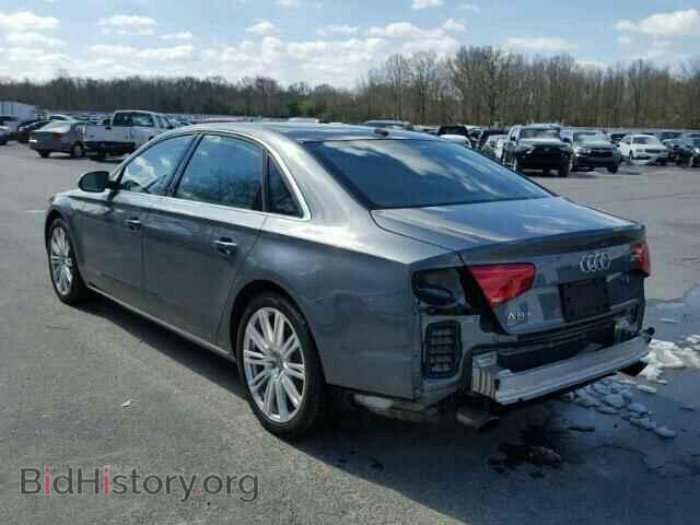 2014 AUDI A8 - VIN: WAURGAFD2EN012659 - Фото 3