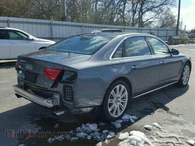 2014 AUDI A8 - VIN: WAURGAFD2EN012659 - Фото 4