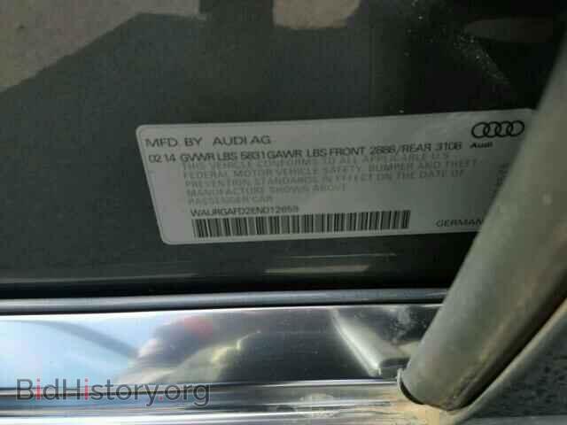 2014 AUDI A8 - VIN: WAURGAFD2EN012659 - Фото 10