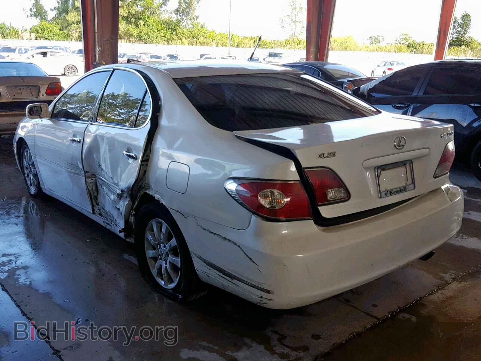 2003 LEXUS ES300 - VIN: JTHBF30G430139928 - Фото 3