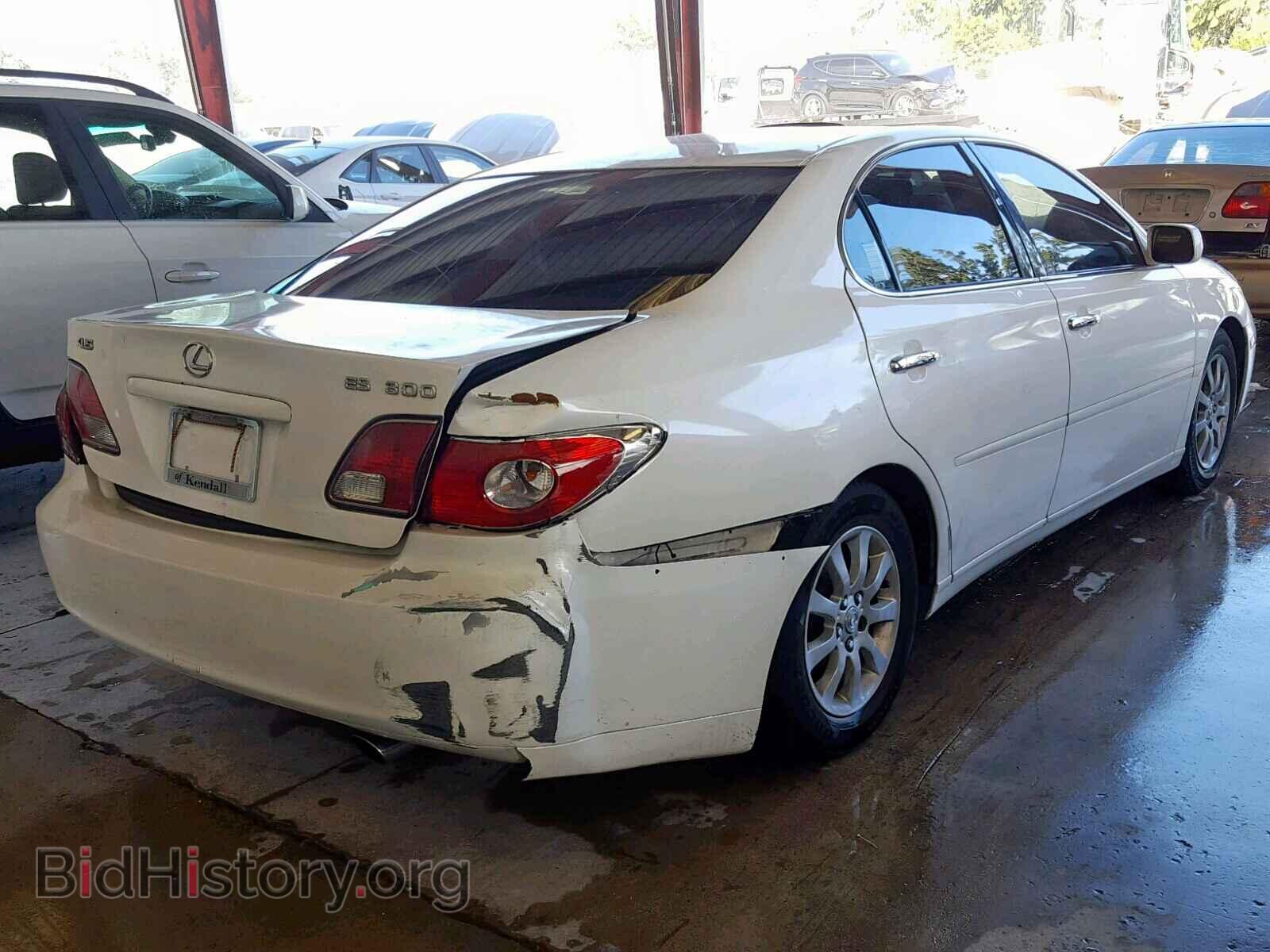 2003 LEXUS ES300 - VIN: JTHBF30G430139928 - Фото 4