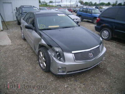 2004 Cadillac CTS, серебристый — VIN 1G6DM577440148246, Copart