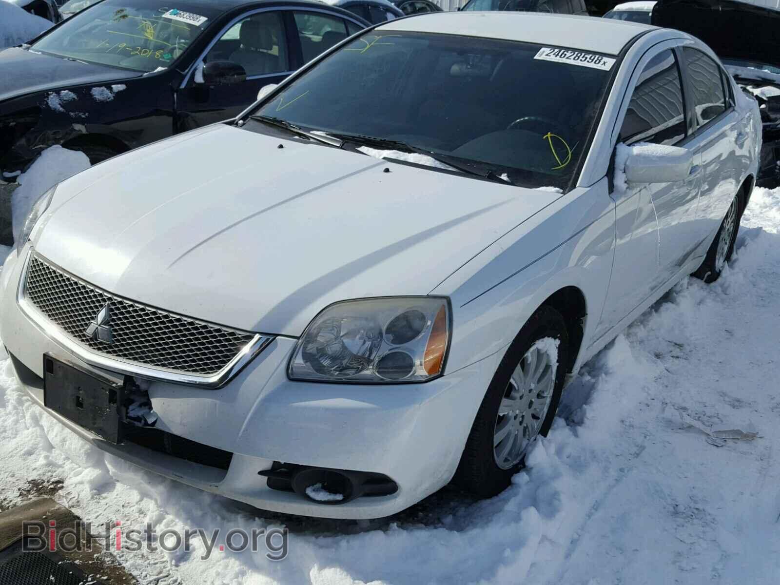 2012 MITSUBISHI GALANT - VIN: 4A32B2FF1CE025262 - Фото 2