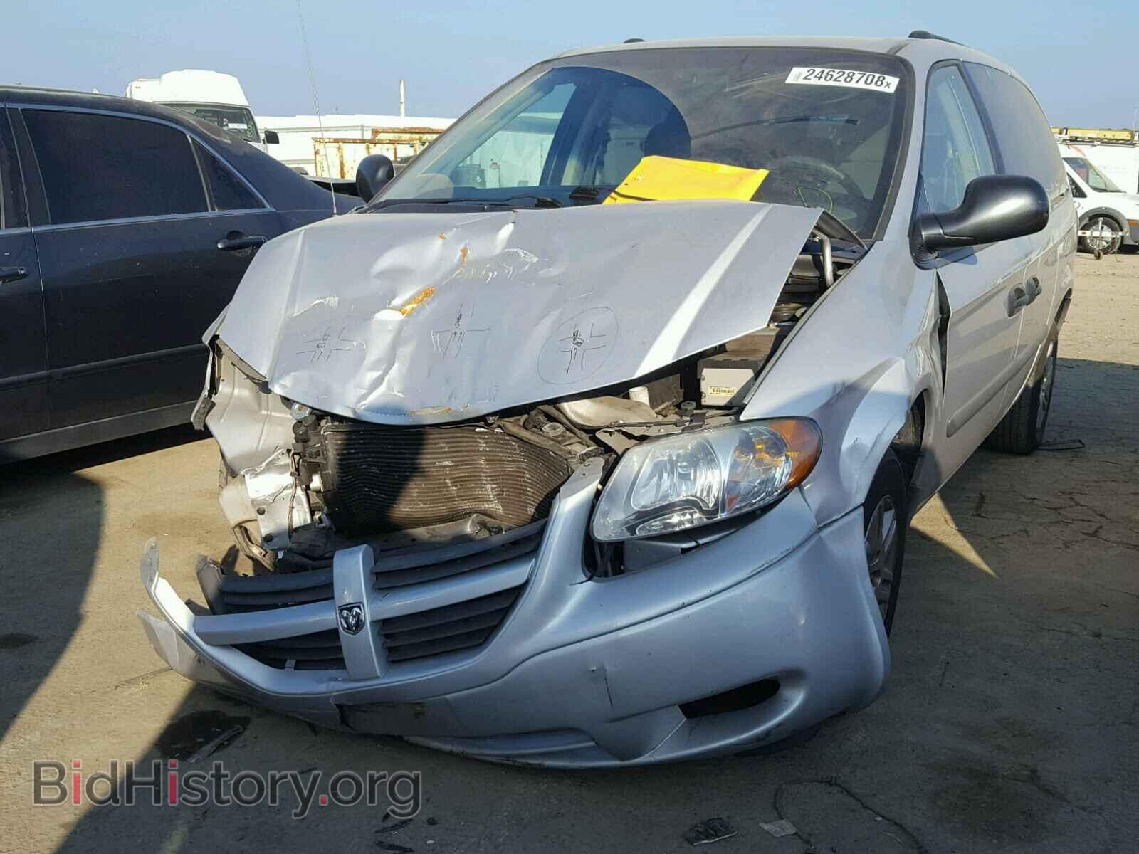 2005 DODGE CARAVAN - VIN: 1D4GP24R15B426759 - Фото 2