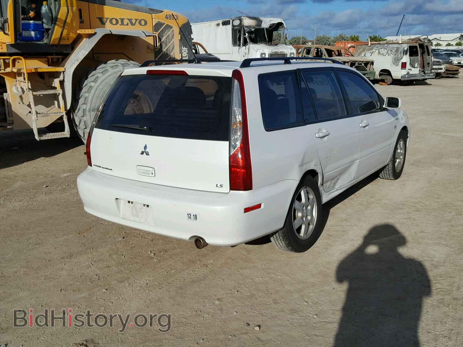 2004 MITSUBISHI LANCER - VIN: JA3AD29F24U055428 - Фото 4