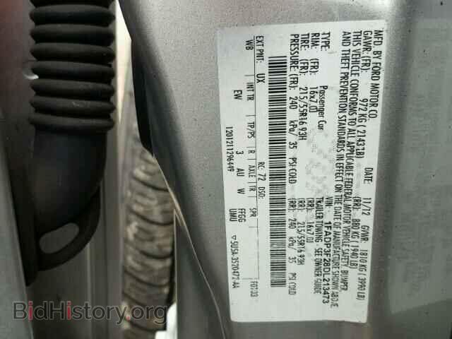 2013 FORD FOCUS - VIN: 1FADP3F28DL213473 - Фото 10