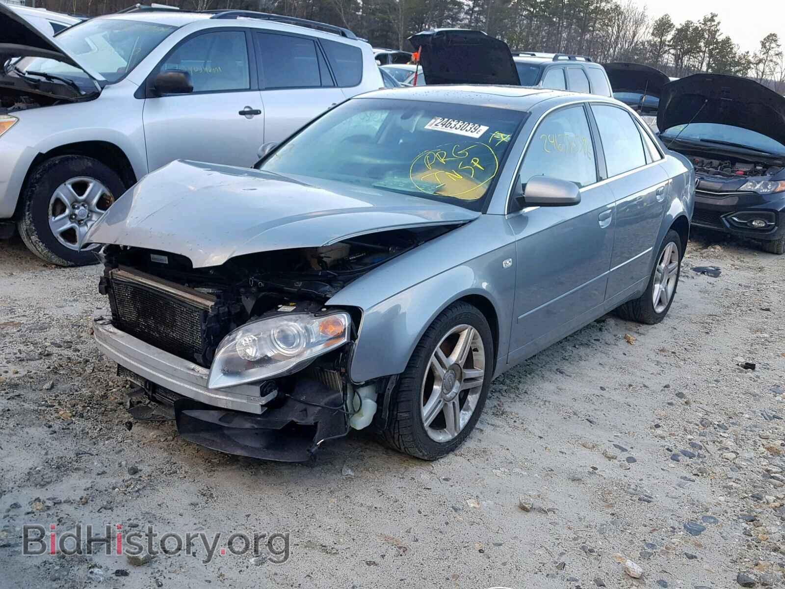 2007 AUDI A4 - VIN: WAUDF78E17A232200 - Фото 2