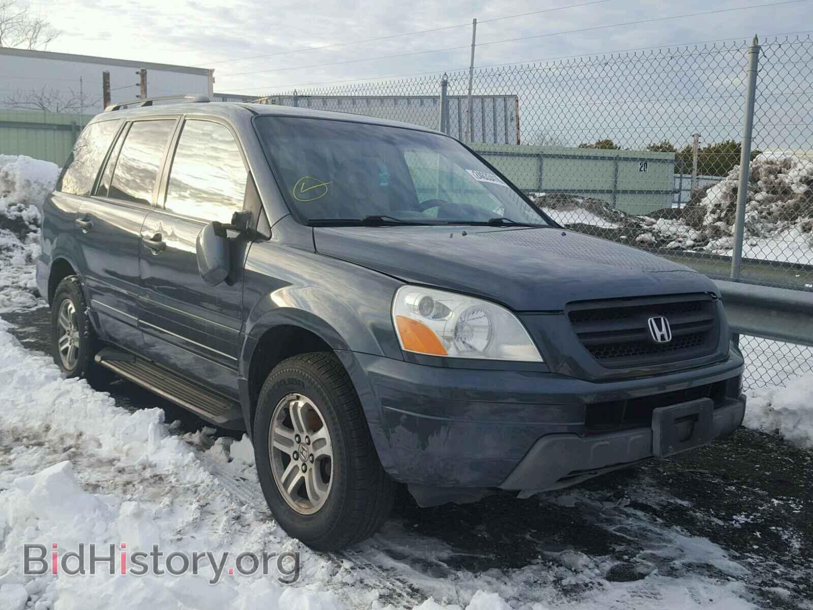 Photo 5FNYF18515B003909 - HONDA PILOT 2005