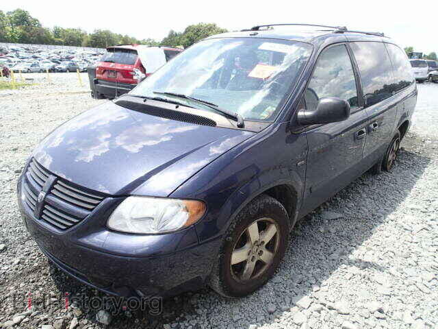2007 DODGE CARAVAN - VIN: 2D4GP44L67R149697 - Фото 2