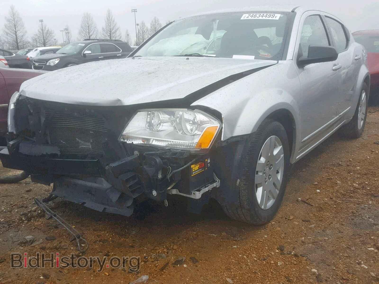 2012 DODGE AVENGER - VIN: 1C3CDZAB7CN194303 - Фото 2