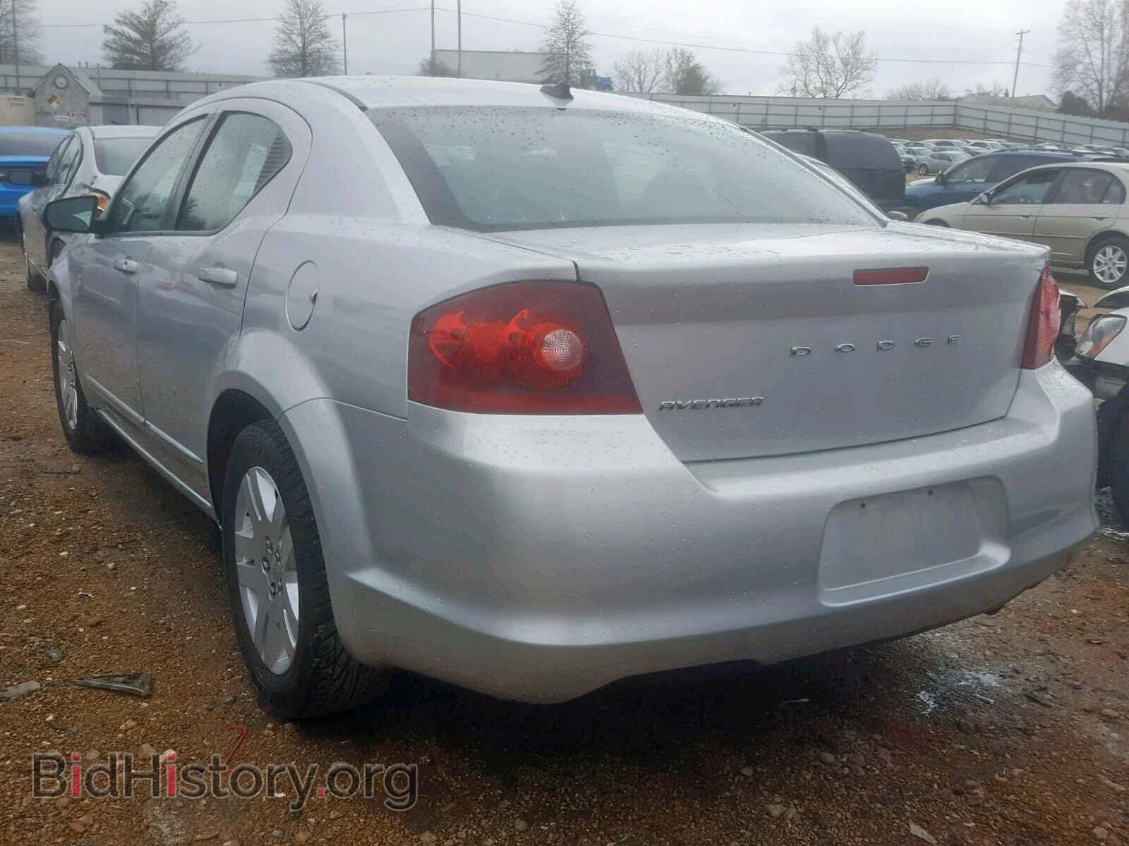 2012 DODGE AVENGER - VIN: 1C3CDZAB7CN194303 - Фото 3