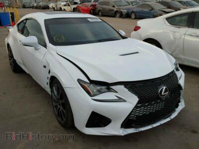 2015 Lexus RC RC-F, белый — VIN JTHHP5BC4F5000368, Copart