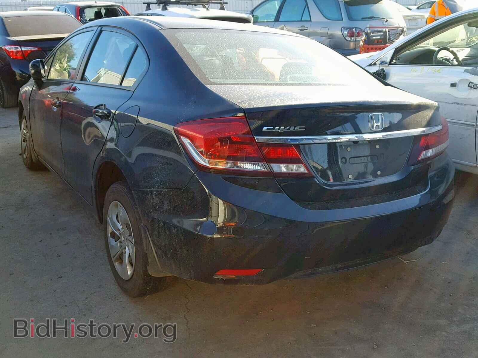 2014 HONDA CIVIC LX - VIN: 19XFB2F55EE022075 - Фото 3