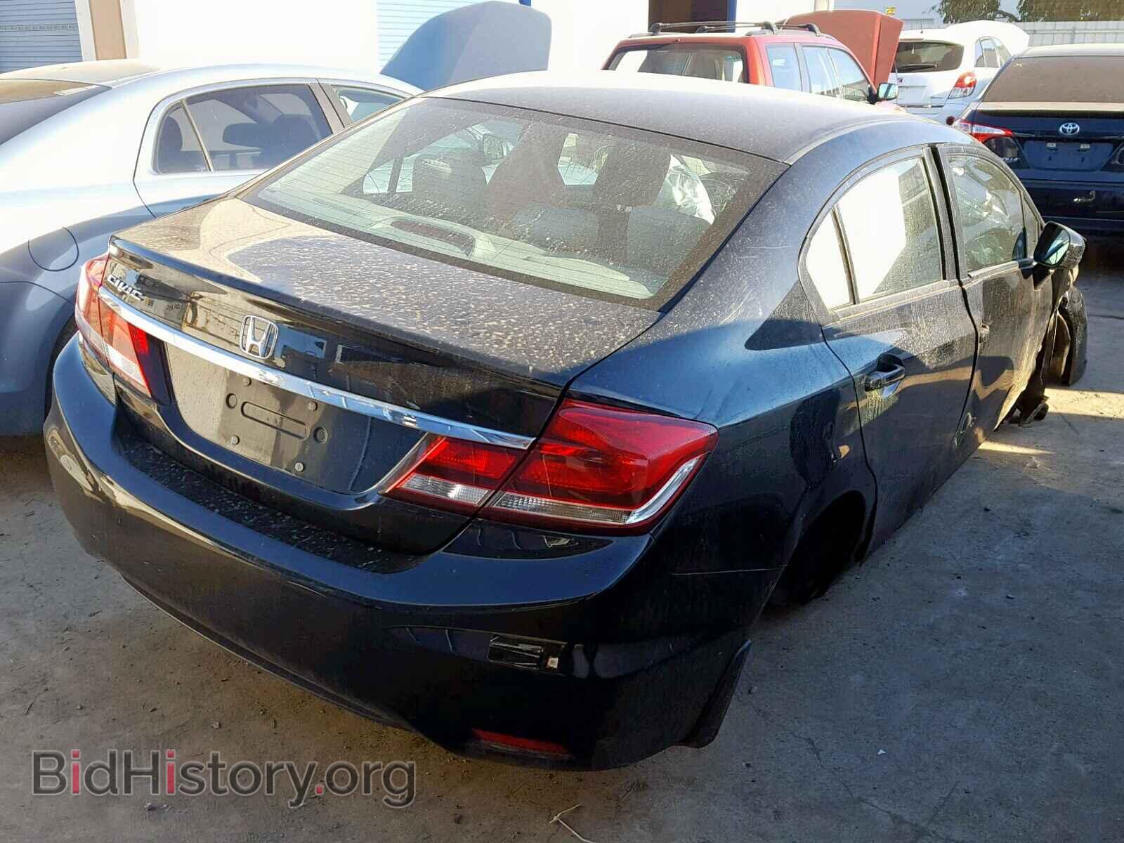 2014 HONDA CIVIC LX - VIN: 19XFB2F55EE022075 - Фото 4