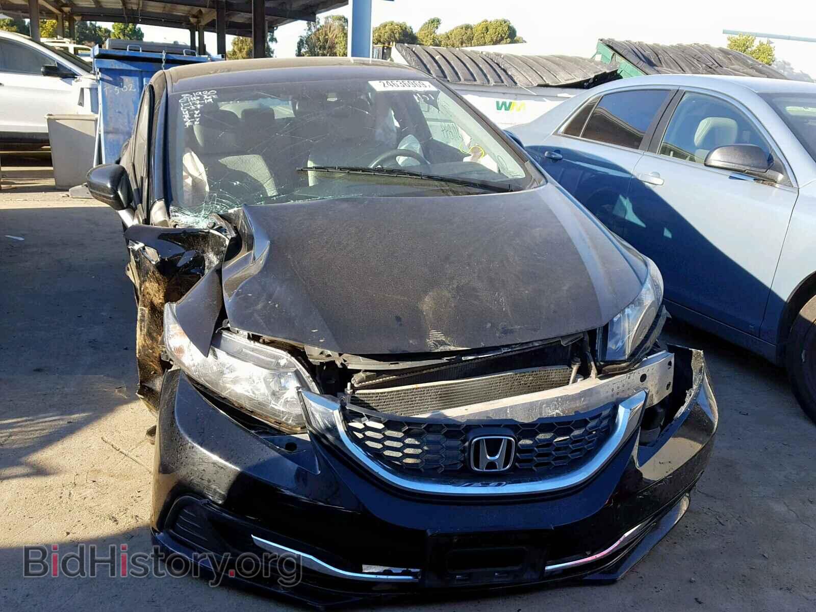2014 HONDA CIVIC LX - VIN: 19XFB2F55EE022075 - Фото 9