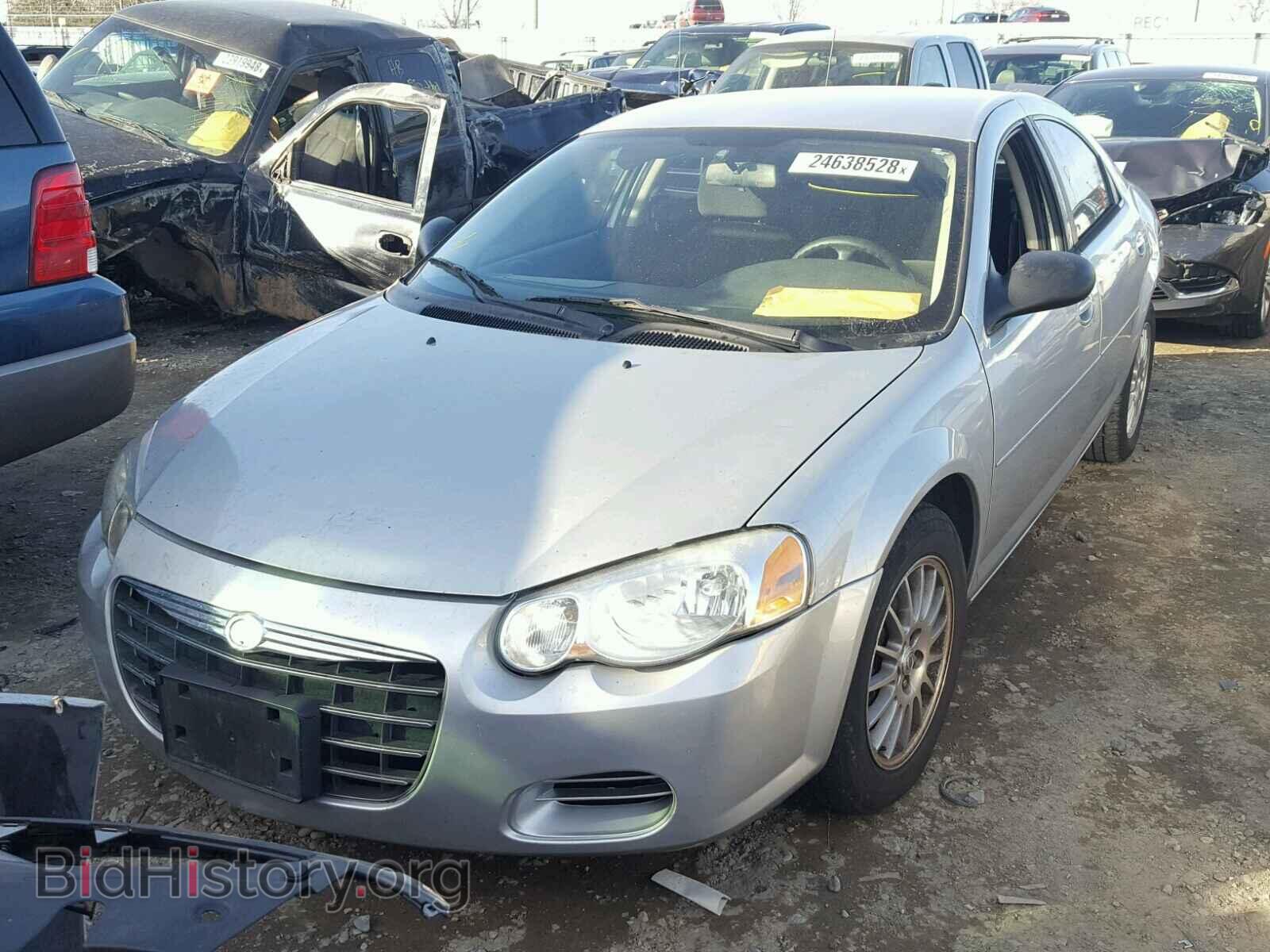 2005 CHRYSLER SEBRING - VIN: 1C3EL46J45N505381 - Фото 2