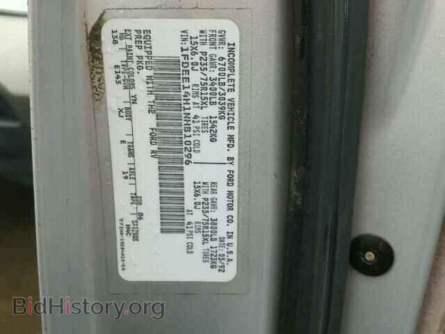 1992 FORD ECONOLINE - VIN: 1FDEE14H1NHB10296 - Фото 10