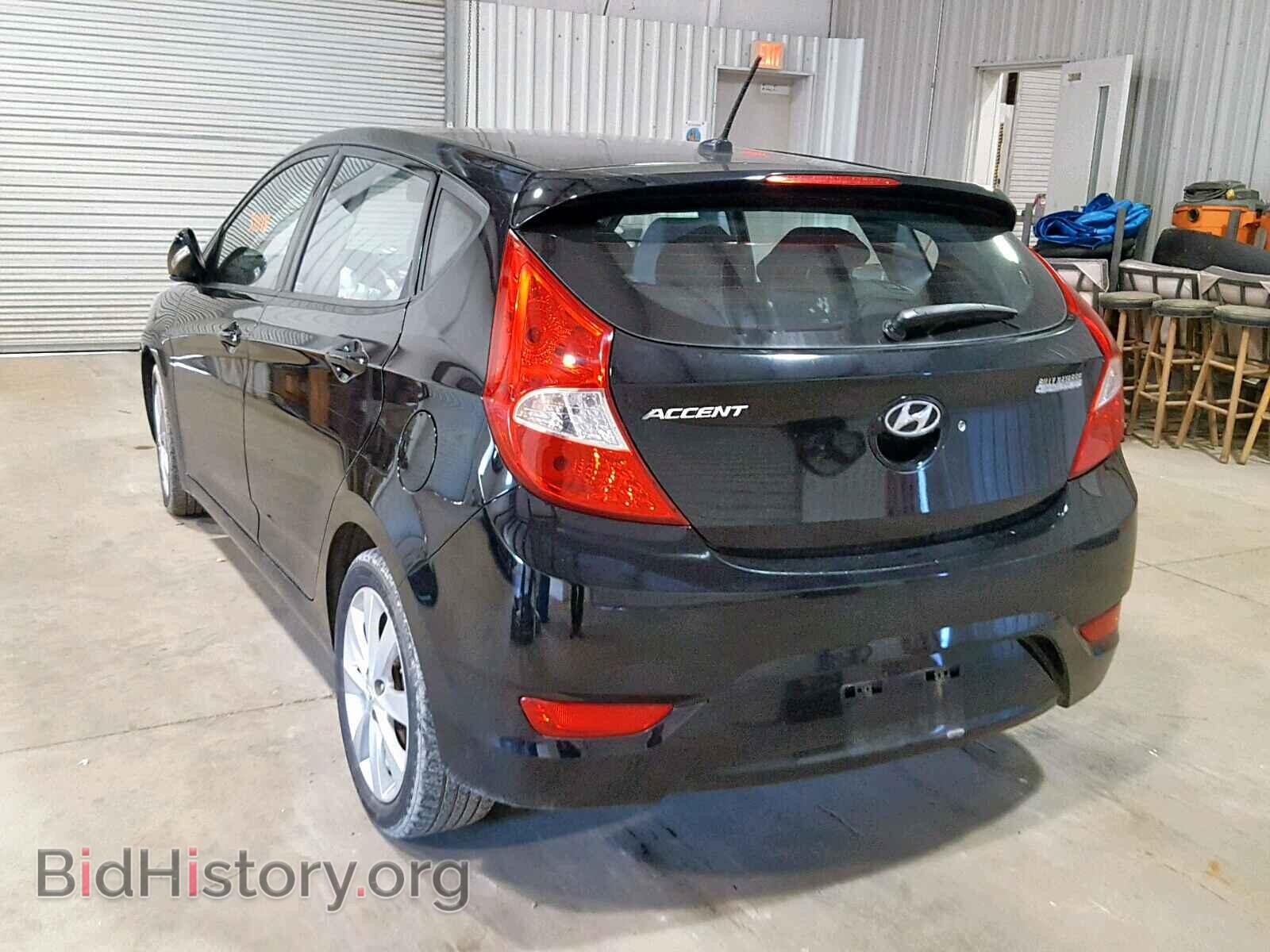 2014 HYUNDAI ACCENT - VIN: KMHCU5AE7EU165919 - Фото 3