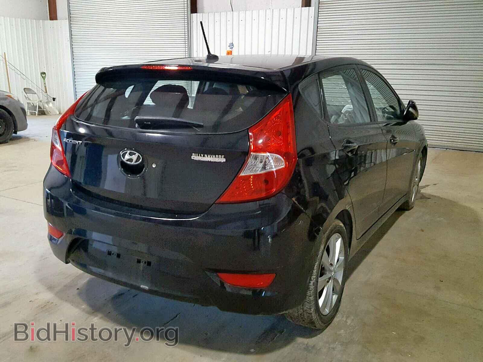 2014 HYUNDAI ACCENT - VIN: KMHCU5AE7EU165919 - Фото 4