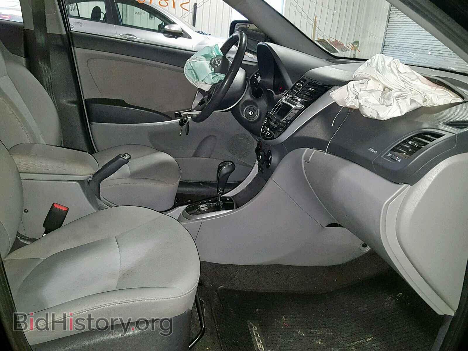 2014 HYUNDAI ACCENT - VIN: KMHCU5AE7EU165919 - Фото 5