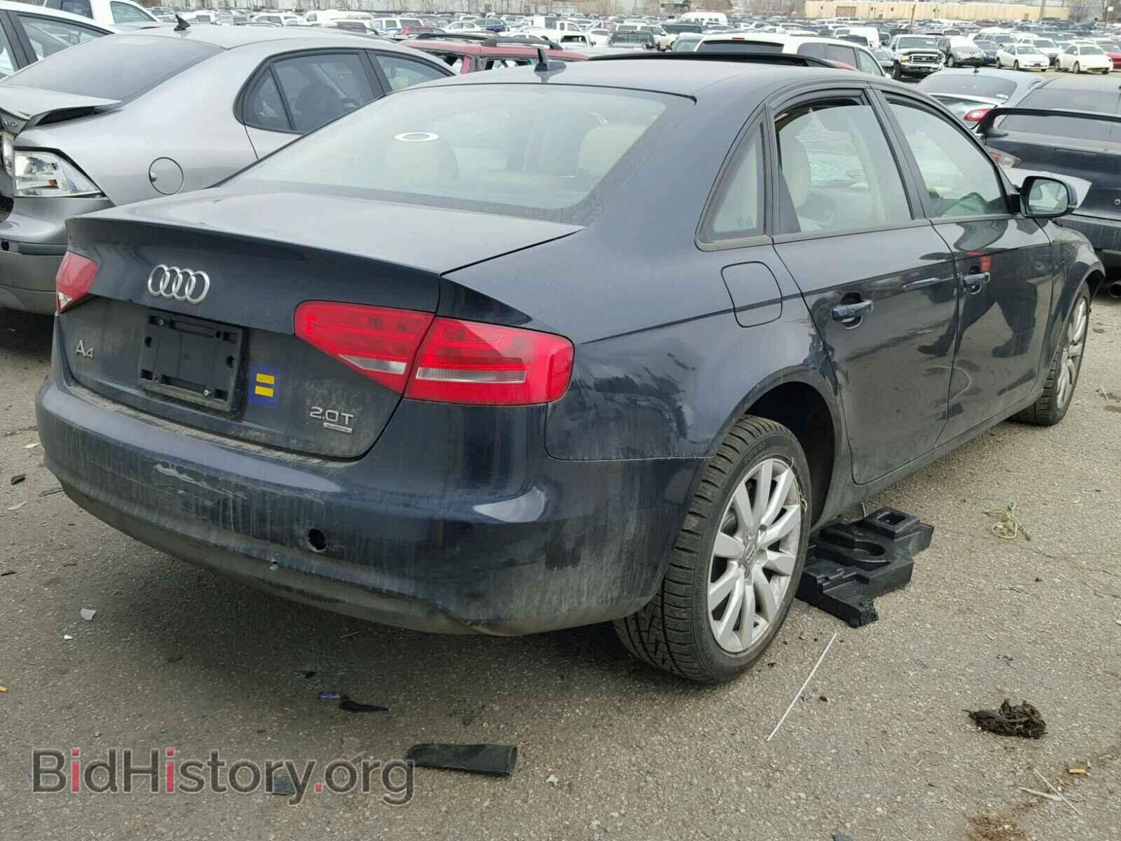 2013 AUDI A4 - VIN: WAUBFAFL3DN022563 - Фото 4